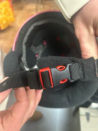 Casco de esquí rosa Wed'ze para niño