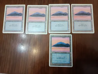5 Cartas Magic The Gathering Isla