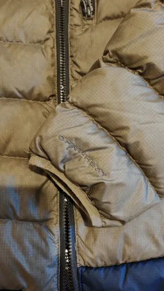 Chaqueta Columbia verde y azul