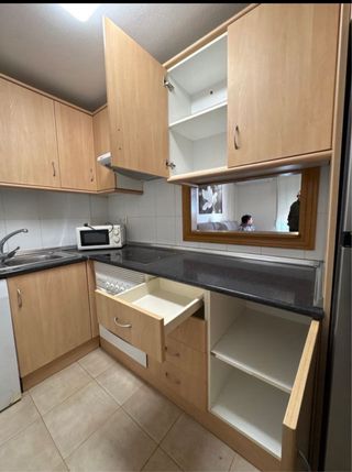 Cocina completa con electrodomésticos