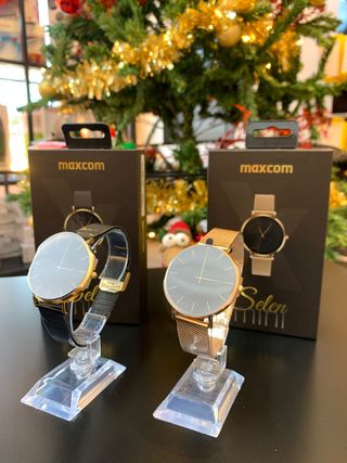 Smartwatch Maxcom Selen Mini Dourado/Prata