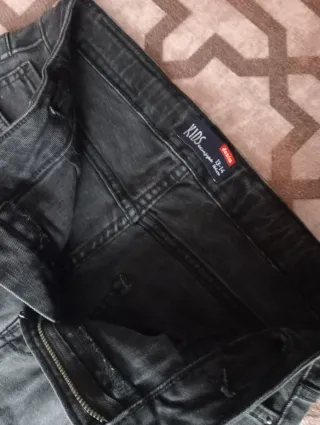 Vaqueros negros corte inglés