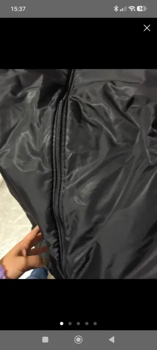 Chaquetón Burberry Negro