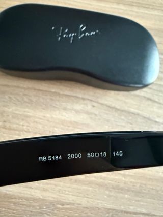 Gafas Vista Ray Ban New Wayfarer Negras