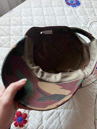 Gorra estilo militar camuflaje