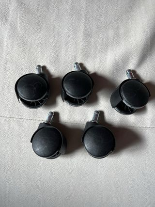 Ruedas para silla de oficina (5 unidades)