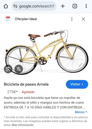 Se vende bicicleta arnela beach