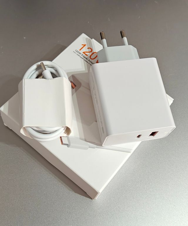 120W Cargador compartible Xiaomi 14 13 12 13t 12t