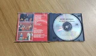 CD José Afonso Ao Vivo No Coliseu