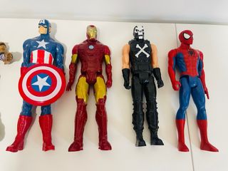 Lote 6 Figuras Superhéroes Marvel