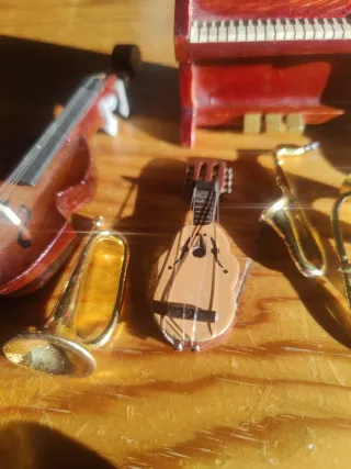 8 Instrumentos Musicales Miniatura
