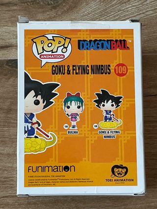 Funko Pop Goku & Flying Nimbus 109