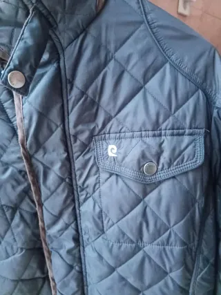 Chaqueta acolchada azul oscuro