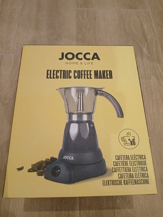 CAFETERA ELÉCTRICA JOCCA HOME & LIFE. A ESTRENAR.