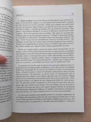 El programa de Eficiencia Personal. Kerry Gleeson.