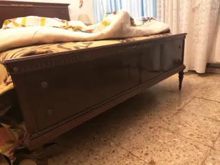 Muebles antiguos de caoba