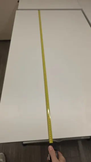 Conjunto 2 mesas oficina blancas.