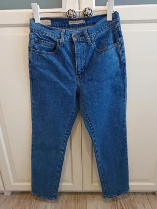 Levi's 724 Rectos Cropped (Talla 28)