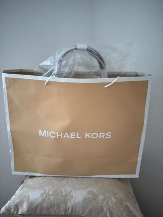Bolso Tote Michael Kors Azul Grande