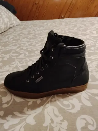 Botas Moto Hombre Talla 40 Negras