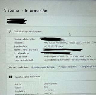 HP Elitebook 745 G6 Plata