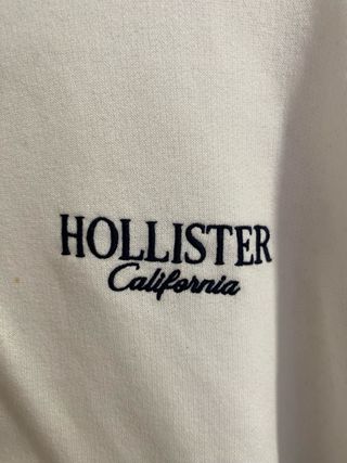 Sudadera Hollister Blanca