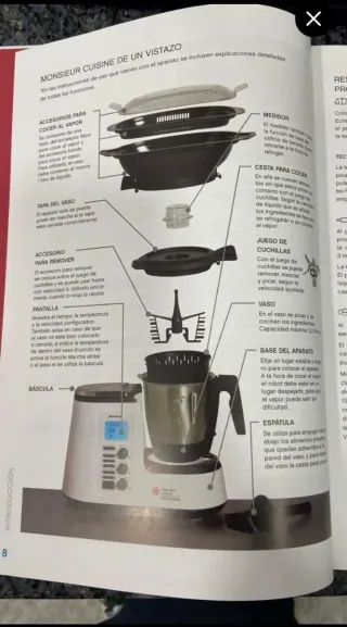 Robot Cocina Silver Crest Monsieur Cuisine