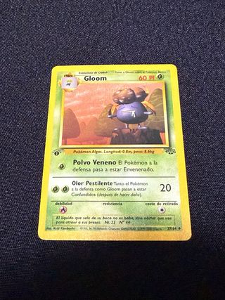 Carta Pokémon Gloom Jungle 1st Edición