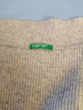 Cardigan Benetton Grigio