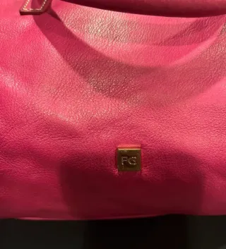 Bolso PG rosa fucsia con candado