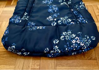 Buzo de bebé floral azul - 1 mes (56cm)