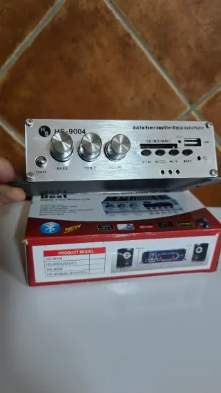 Mini amplificador Best USB/SD/FM/BLUETOOTH