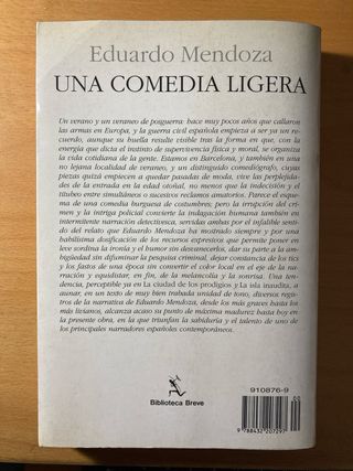 Cinco libros de Eduardo Mendoza