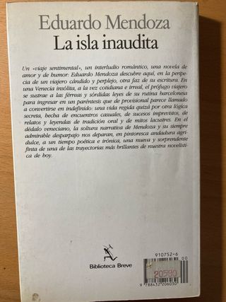 Cinco libros de Eduardo Mendoza