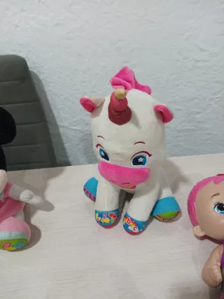 Lote de 9 muñecos de peluche