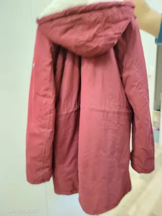 Parka uomo bordò taglia XL