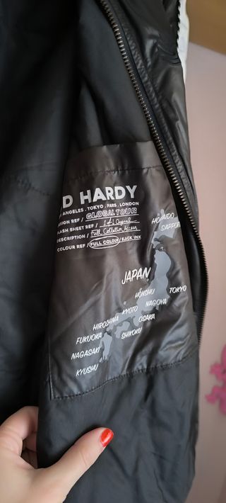 Chaqueta bomber Ed Hardy talla  hombre