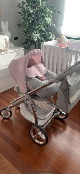 Cuco, capazo y silla Bebé Car