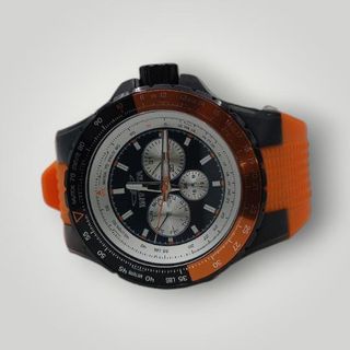 RELOJ INVICTA AVIATOR 37031 CORREA  NARANJA