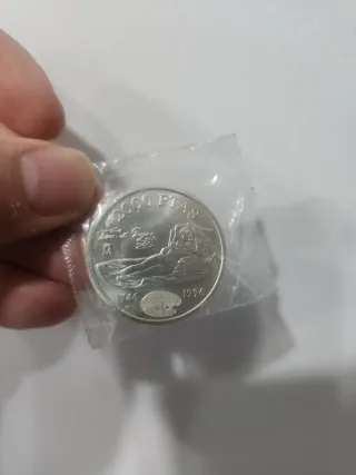Moneda 2000 Pesetas España Conmemorativa