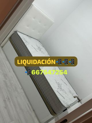 canapé colchón y cabezal oferta