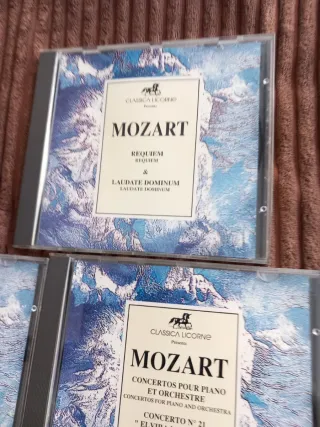 CDs MÚSICA CLÁSICA DE MOZART NO ENVIO