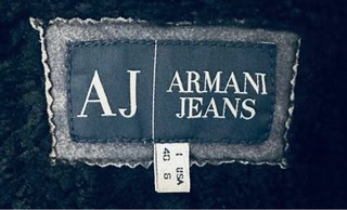 Montone Armani tg.S-M.