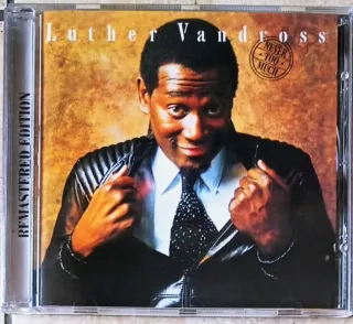 Luther Vandross Never Too Much Remastered cd