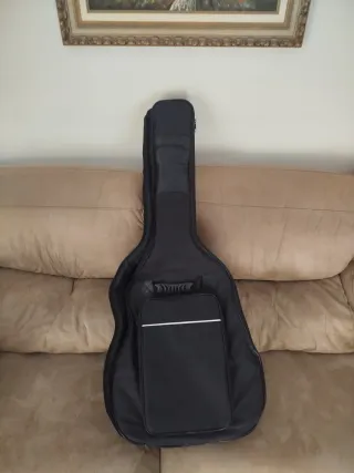 Guitarra Clásica Naranja con Accesorios