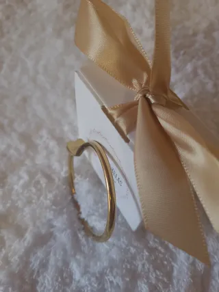 Pulsera inspiración Cartier Corazón Dorado