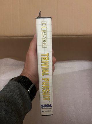 Trivial Pursuit Genus Edition Sega Master System
