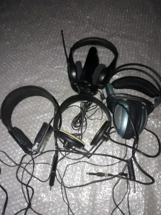 Lote 4 Auriculares Vintage Onkyo y Sennheiser