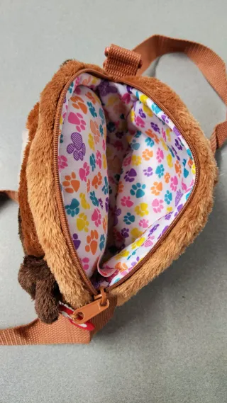 Bolso niña TY peluche perro