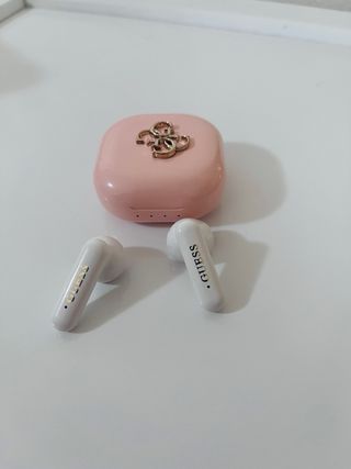Cuffie Wireless Guess Rosa con Custodia